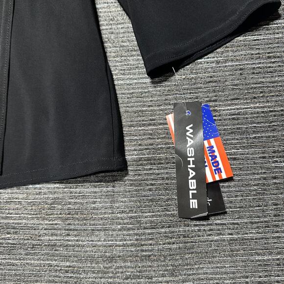 R&M Richards Women's M Black Sheer Cardigan Made in USA - Picture 3 of 13